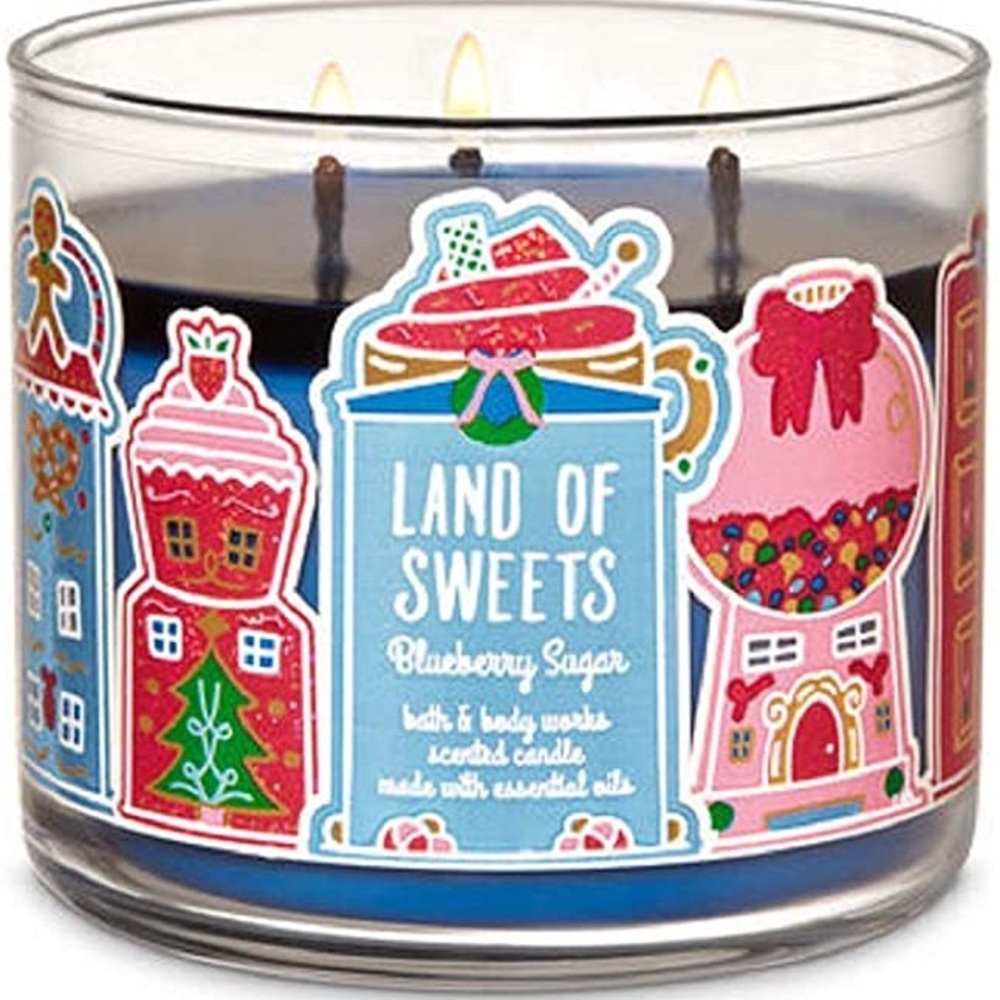 blueberry sugar candle